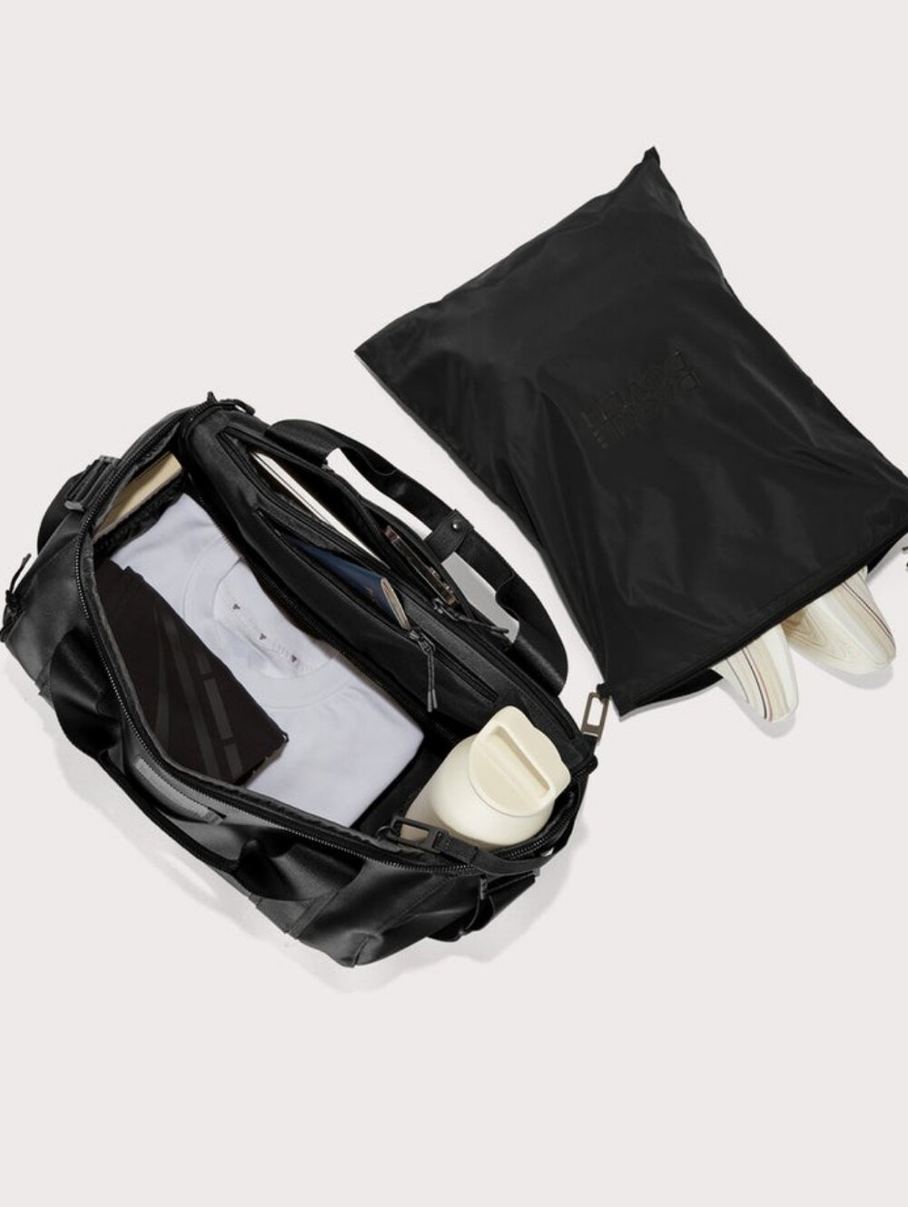 Dagne Dover Medium Denver Convertible Duffle In Color Onyx - Picture 2 of 8